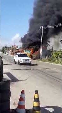 pega bet|Ônibus pega fogo na Rodovia dos Náufragos, em Aracaju.